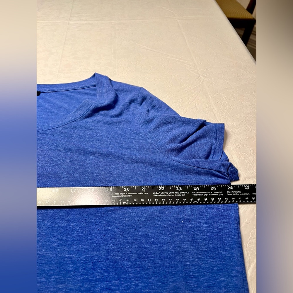 Talbots Royal Blue Short Sleeve Tee - Picture 6 of 7